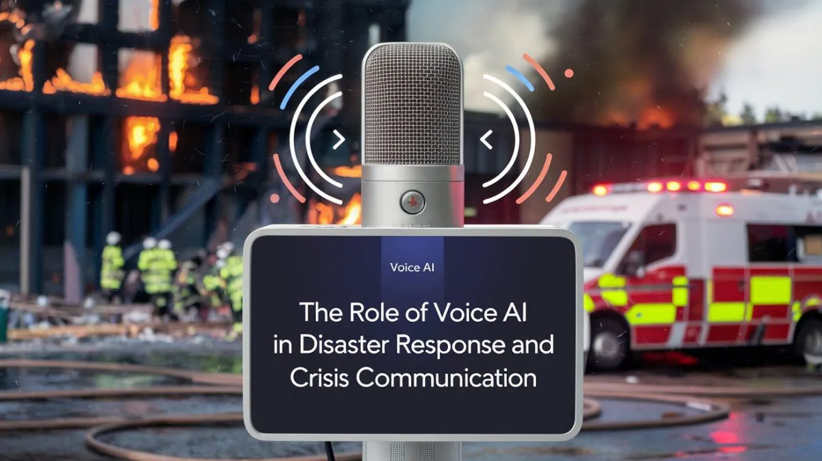 The Role of Voice AI in Disaster Response and Crisis Communication