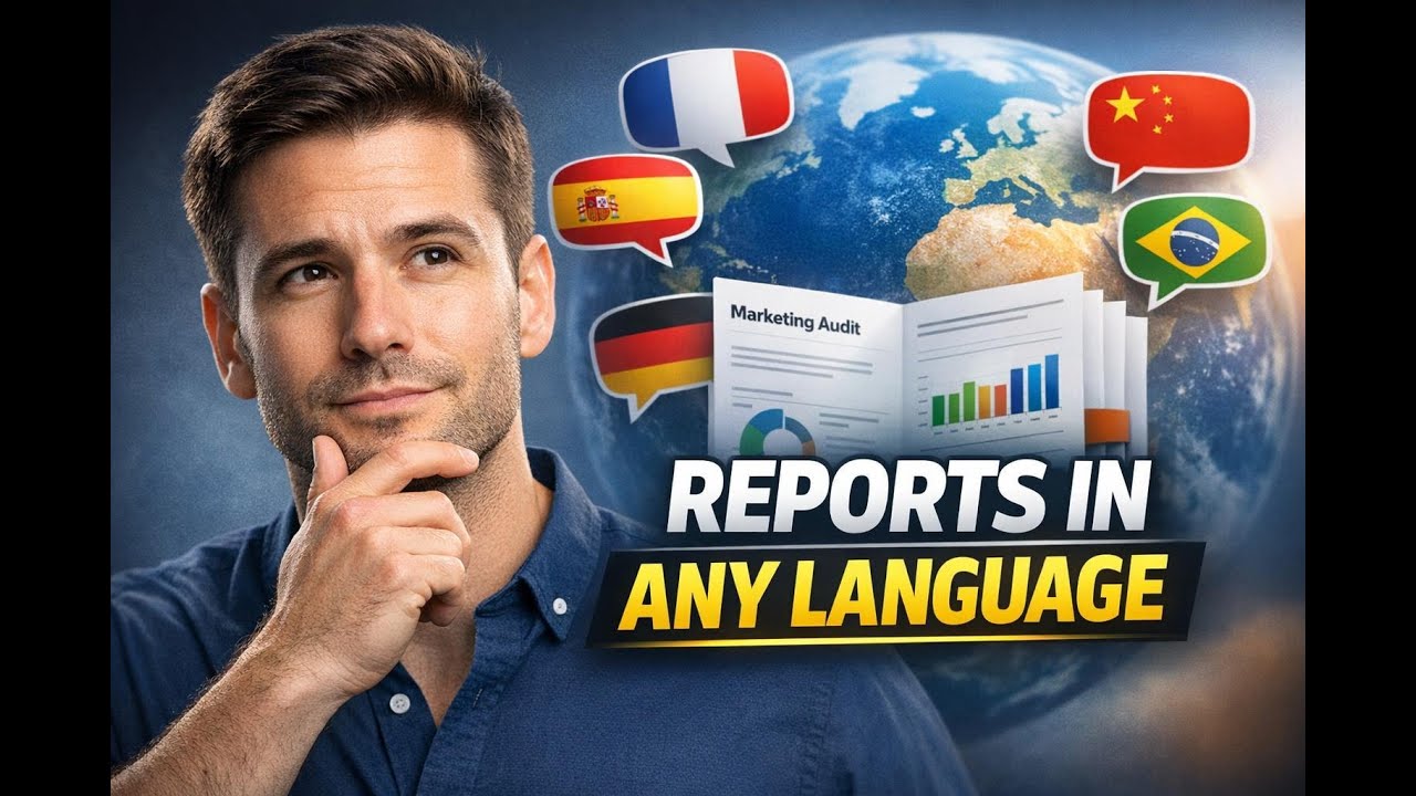 Multilingual Marketing Audit Reports: Share in 13 Languages