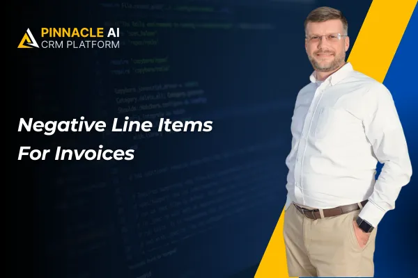 Negative Line Items For Invoices