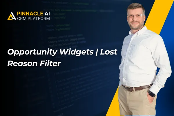 Opportunity Widgets | Lost Reason Filter