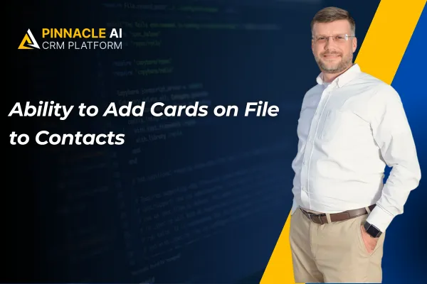 Ability to Add Cards on File to Contacts