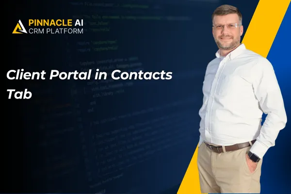 Client Portal in Contacts Tab