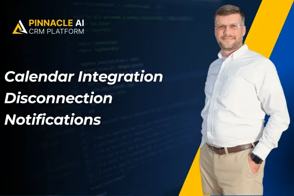 Calendar Integration Disconnection Notifications