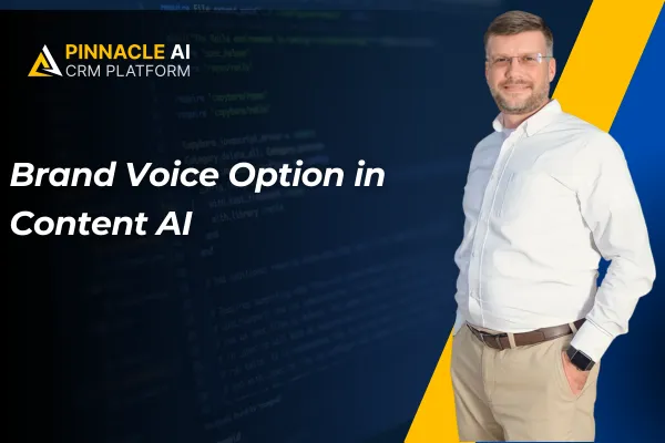 Brand Voice Option in Content AI