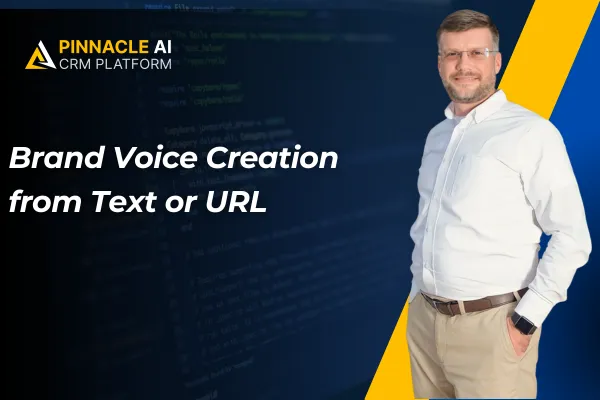 Brand Voice Creation from Text or URL