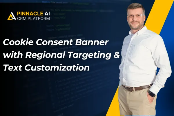 Cookie Consent Banner with Regional Targeting & Text Customization