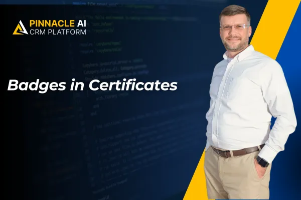 Badges in Certificates