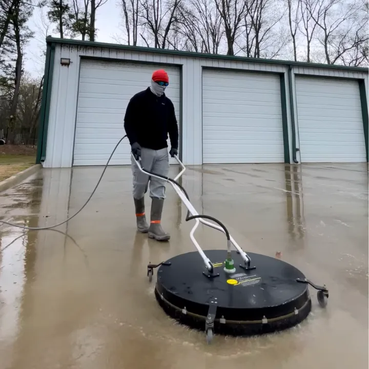 pressure washing