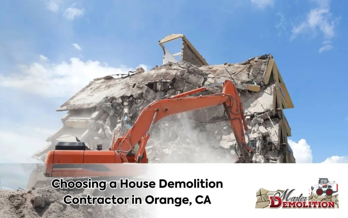 Trusted house demolition contractor Orange CA services