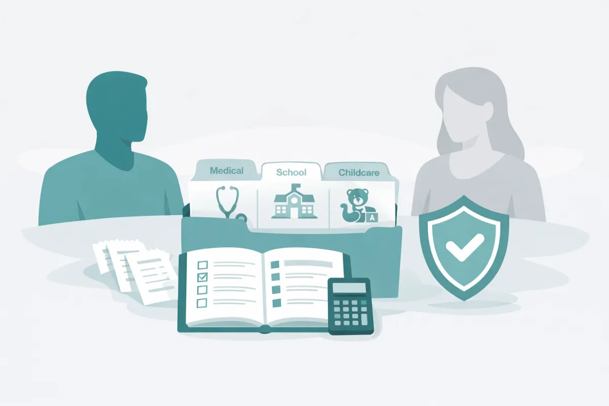 Why Clear Expense Categories Prevent Co-Parenting Arguments