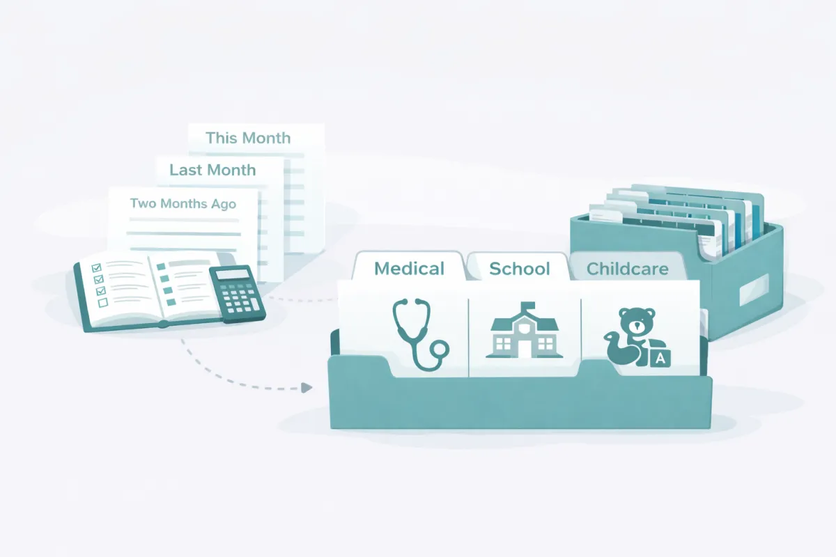 The Calm Co-Parent’s Guide to Expense Tracking Over Time