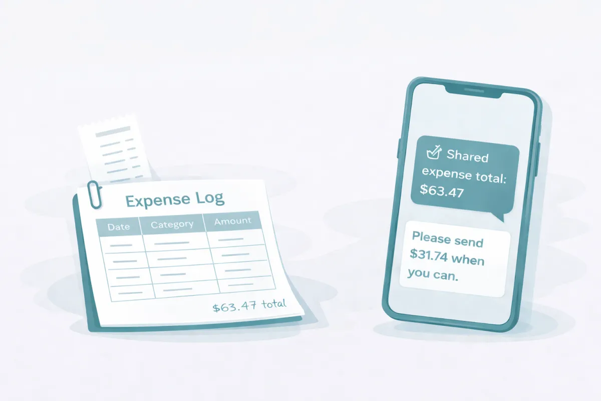How to Share Expenses Without Endless Text Messages