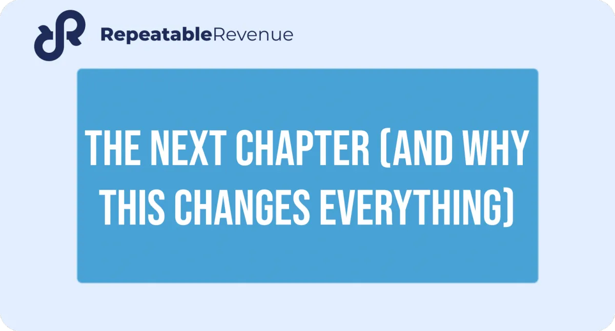 RR#139 - The Next Chapter (And Why This Changes Everything)