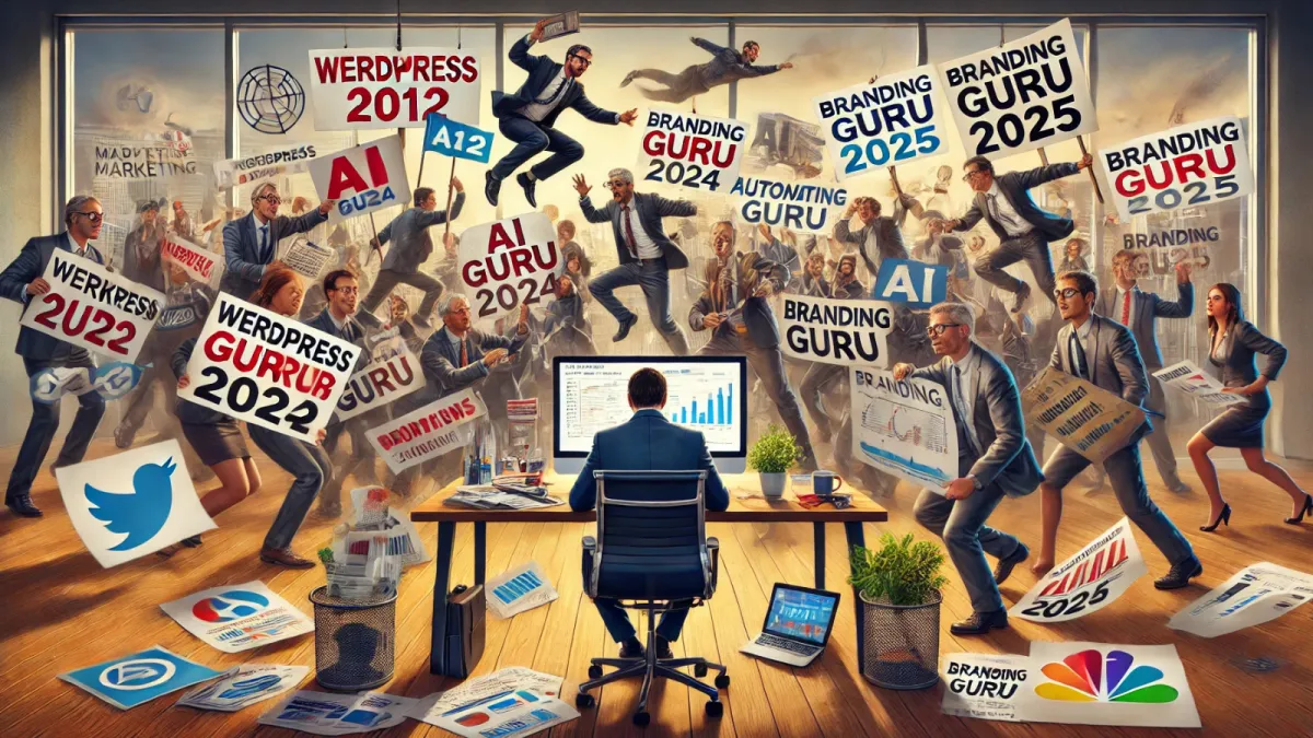 The Guru Cycle: Why Trend-Chasing is Just Spaghetti Marketing
