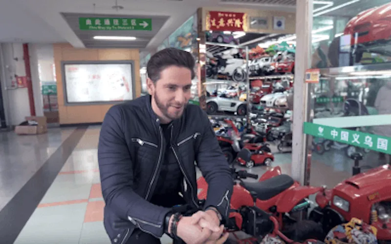 Behind the scenes look at Product sourcing in China