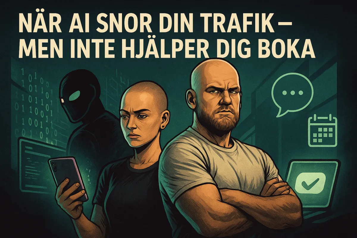 Varför Din Hemsida Bara Blöder Besökare (Medan Konkurrenter Bokar Kunder) | Adhiris AI