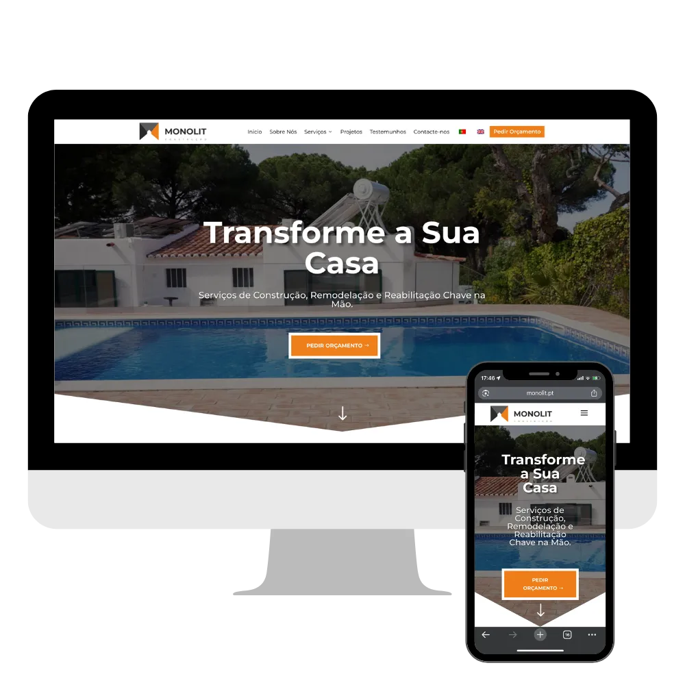 Monolit Construction – From Zero to Professional Digital Presence in 14 Days