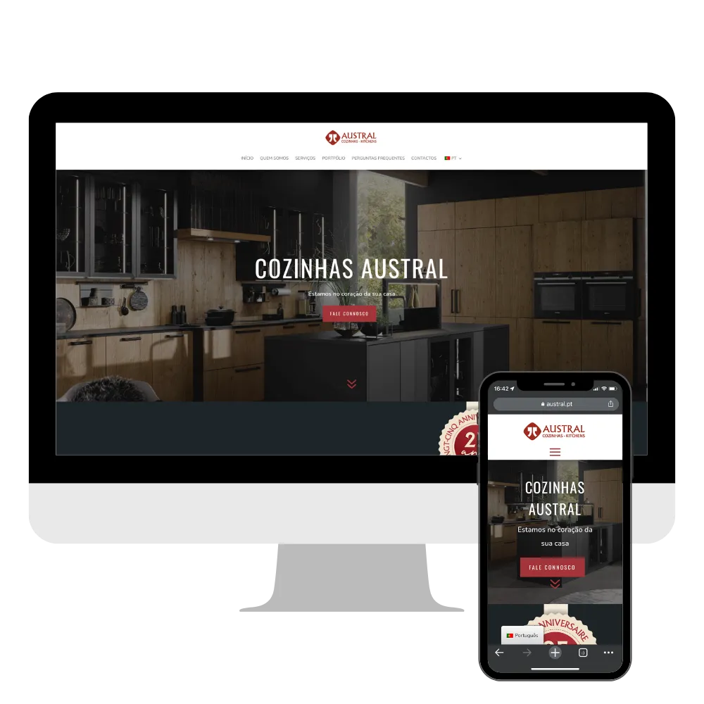  Austral: International Business Consulting Website Design