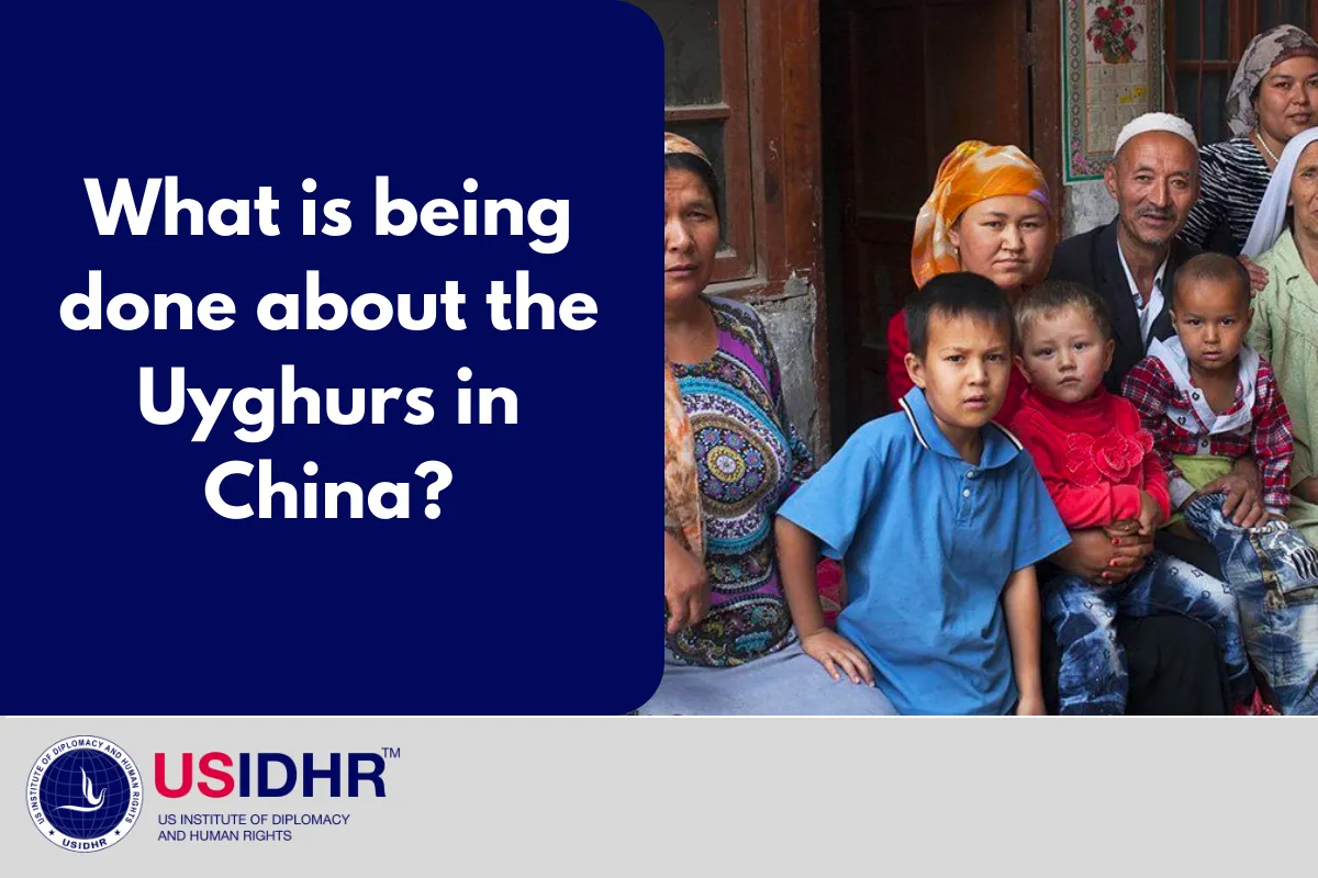 What is being done about the Uyghurs in China?