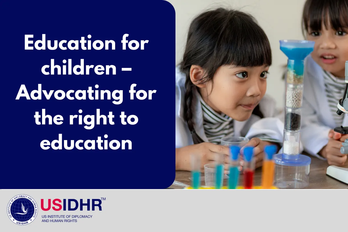 Education for children – Advocating for the right to education