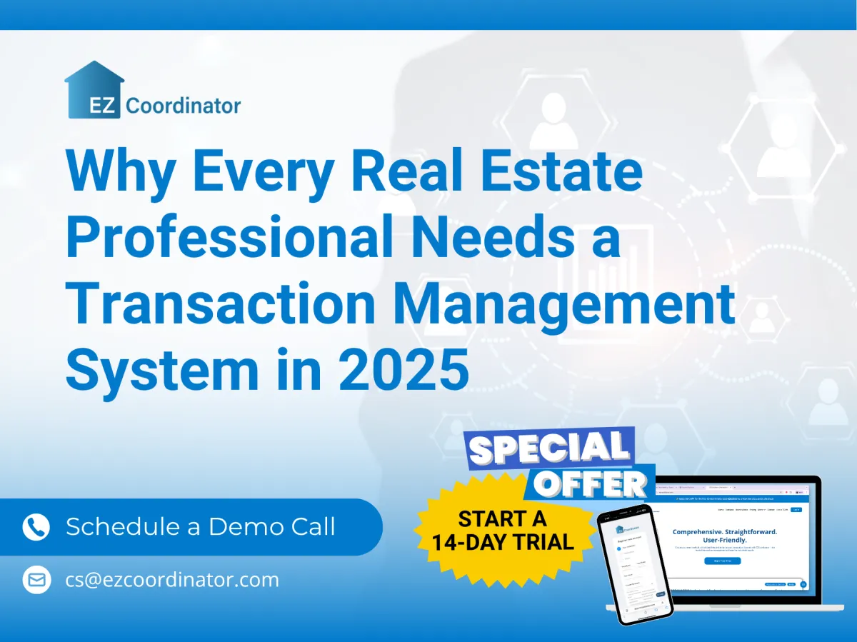 Why Every Real Estate Professional Needs a Transaction Management System in 2025