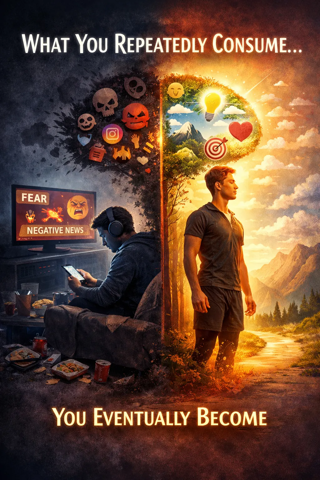 What You Repeatedly Consume, You Eventually Become