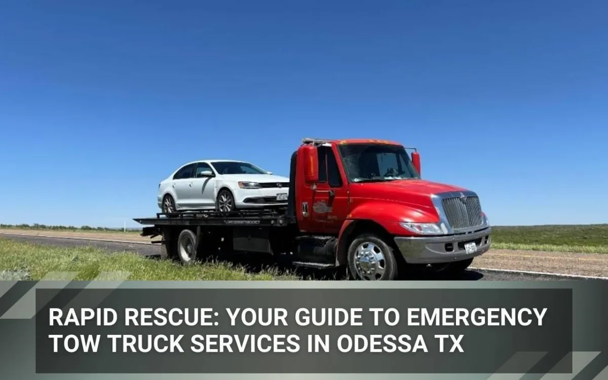 Emergency tow truck Odessa TX roadside assistance