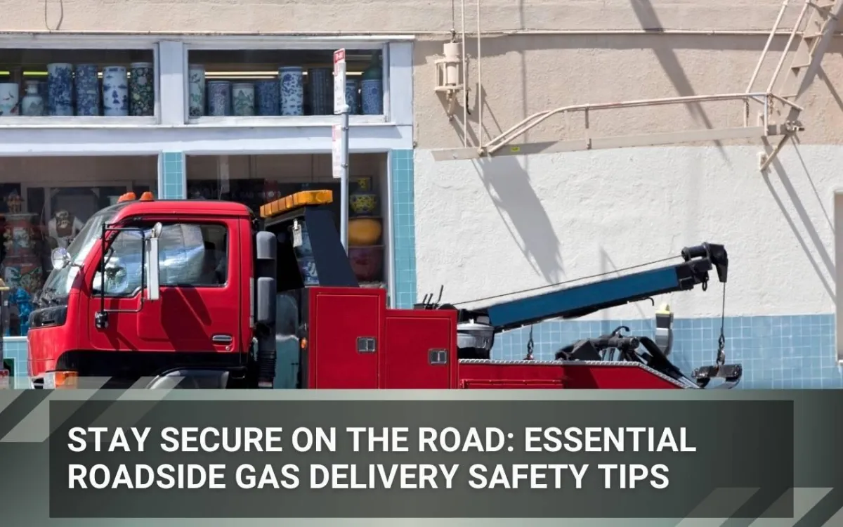 Safe roadside pull-over with gas delivery tips