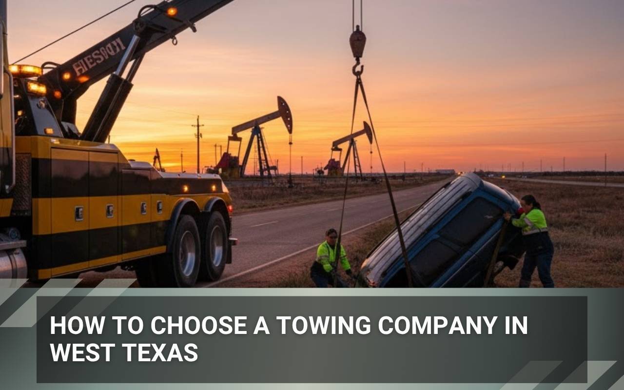 How to Choose a Towing Company in West Texas roadside assistance