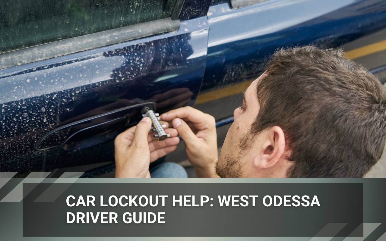 Car Lockout Help: West Odessa Driver Guide