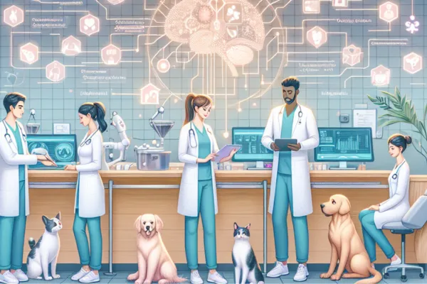 O Papel da IA no Ganho de Tempo  para Médicos Veterinários e Estabelecimentos