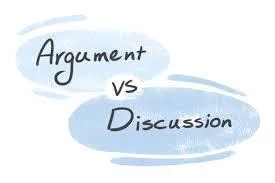 Argument vs Discussion
