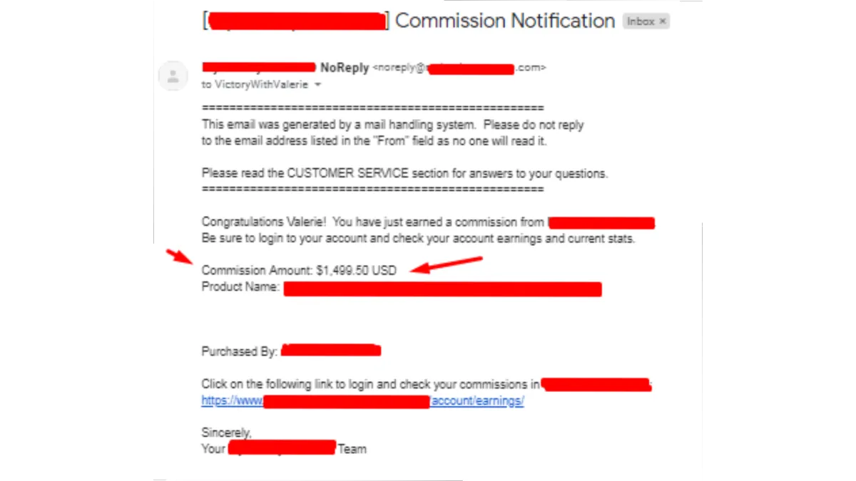 $1,500 Commission