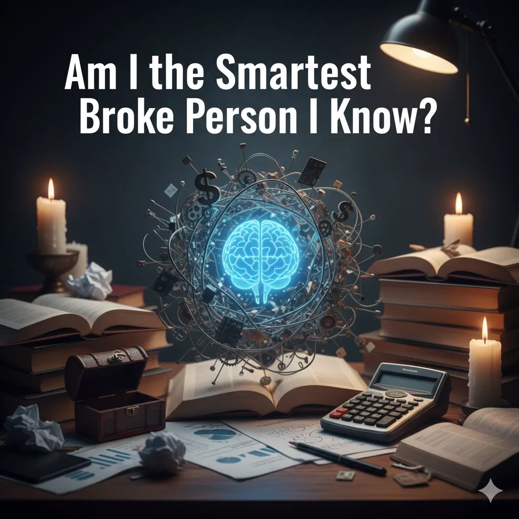 🧠 "I Am the Smartest Broke Person I Know." (And Why That's The Problem)
