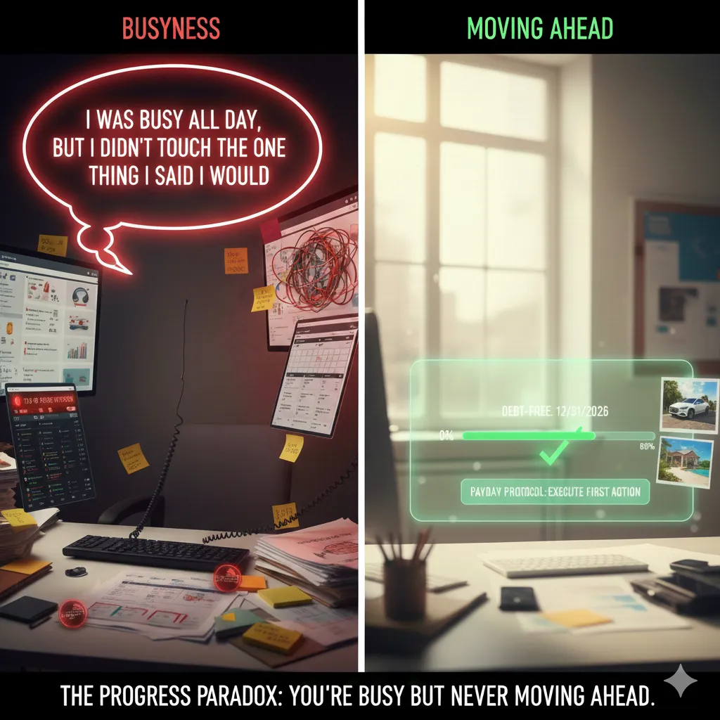 The Progress Paradox: Why You're Busy But Never Moving Ahead