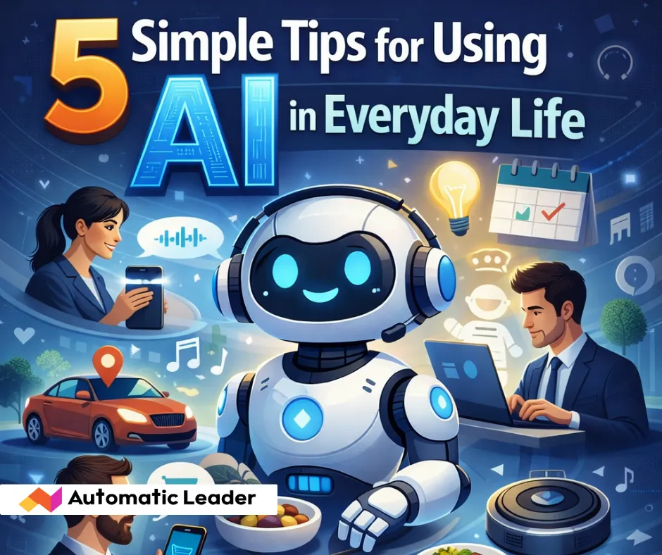5 Simple Tips for Using AI in Everyday Life