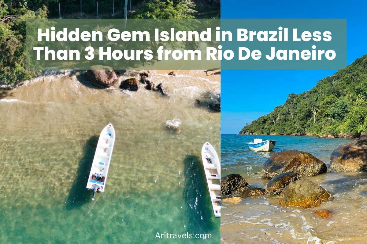 Island Hopping near rio de Janeiro brazil 