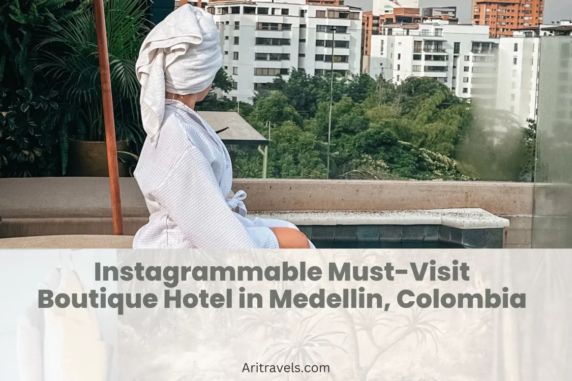 Best rooftop boutique hotel in Medellin colombia