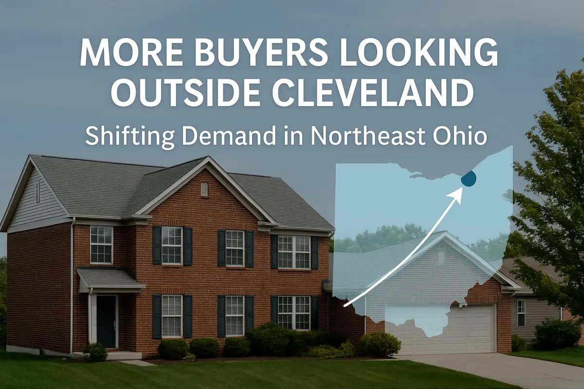 More Buyers Looking Outside Cleveland — What It Means for Northeast Ohio Sellers & Neighborhoods
