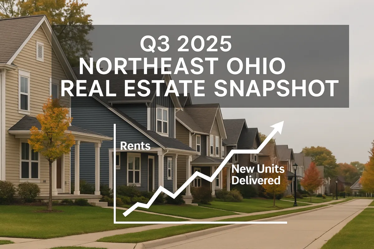 Q3 2025 Snapshot: What’s Really Moving in Northeast Ohio Real Estate Right Now