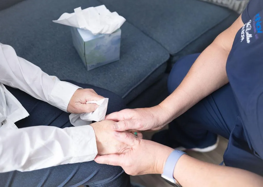 Nurse Holding Hand