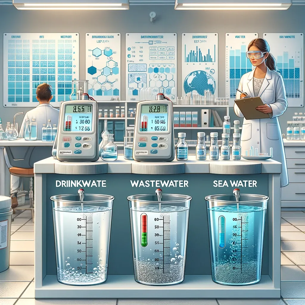 Medicion de Bario para Agua Potable, aguas Residuales y Agua de Mar.