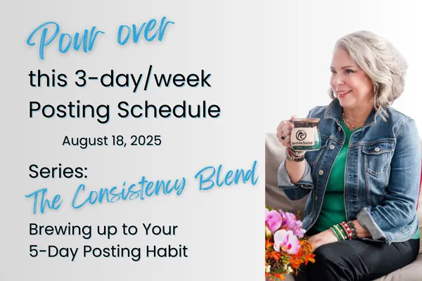 Pour Over this 3-day/week
Posting Schedule