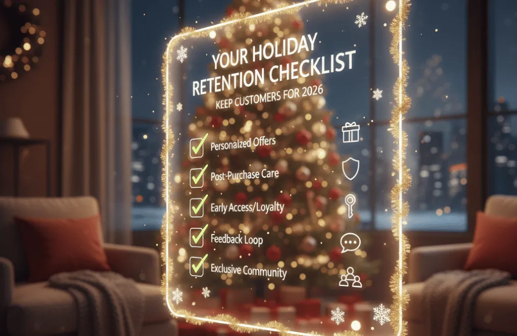 Your Holiday Retention Checklist — Keep Customers for 2026