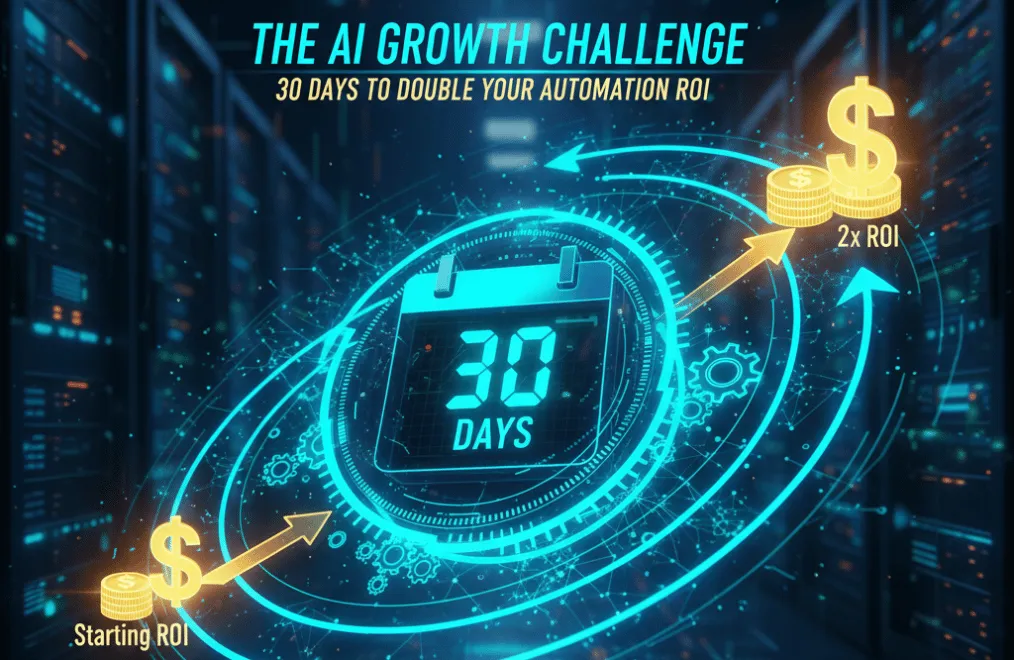 The AI Growth Challenge: 30 Days to Double Your Automation ROI