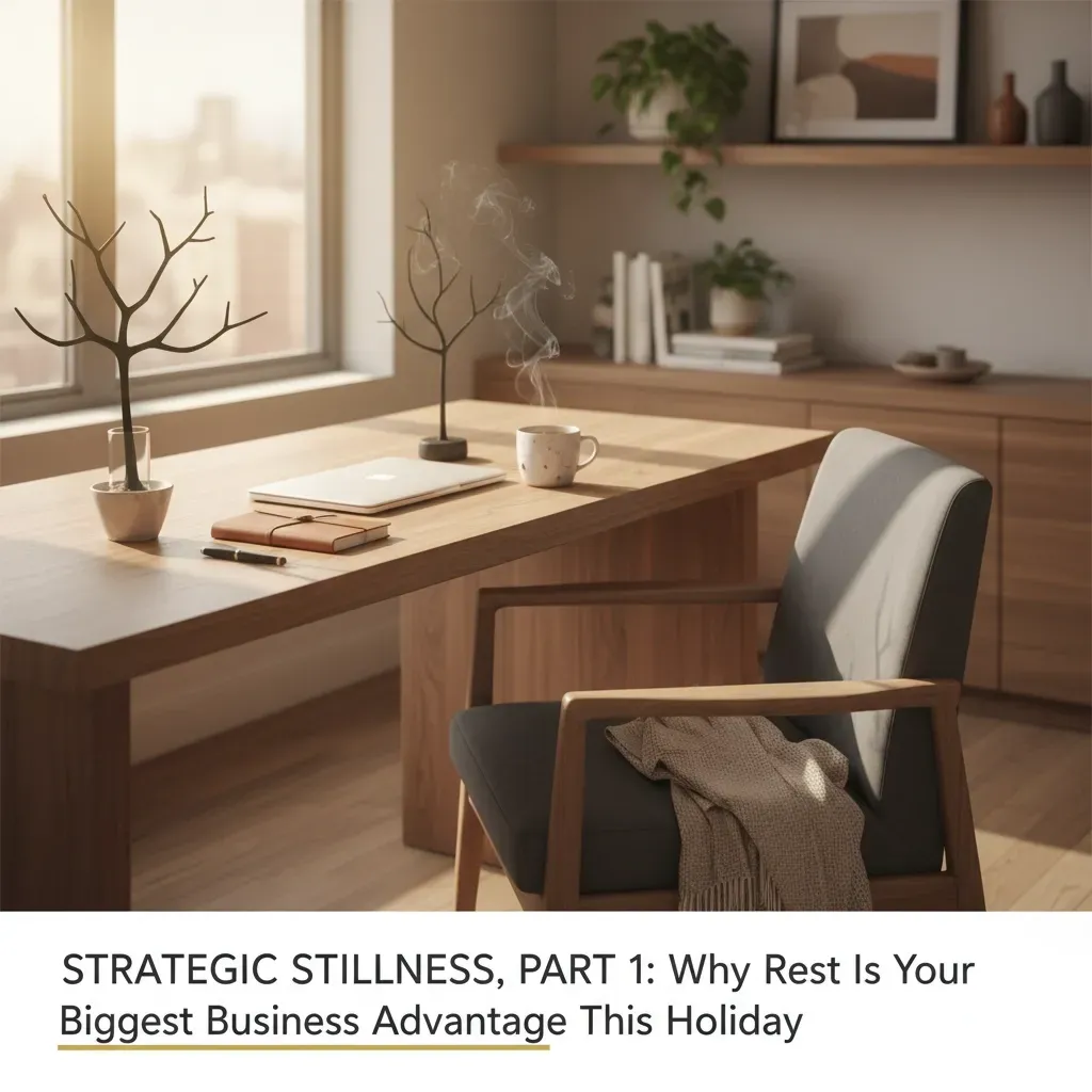 Strategic Stillness, Part 1: Why Rest Is Your Biggest Business Advantage This Holiday