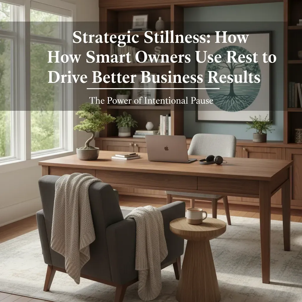 Strategic Stillness: How Smart Owners Use Rest to Drive Better Business Results