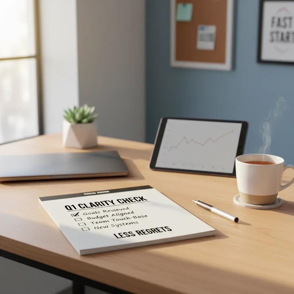 Q1 Clarity Check: Small Biz Moves for a Fast Start (and Fewer Regrets)