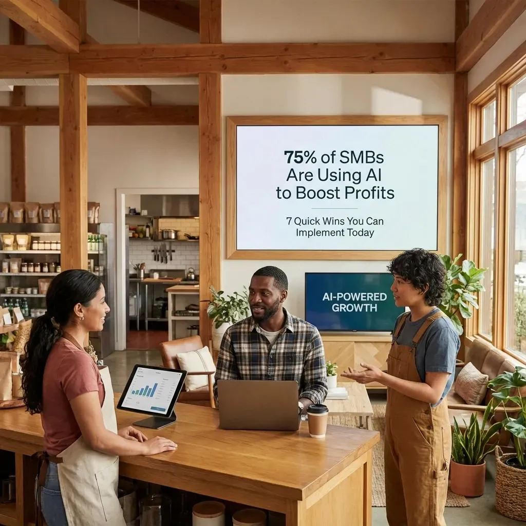75% of SMBs Are Using AI to Boost Profits: 7 Quick Wins You Can Implement Today