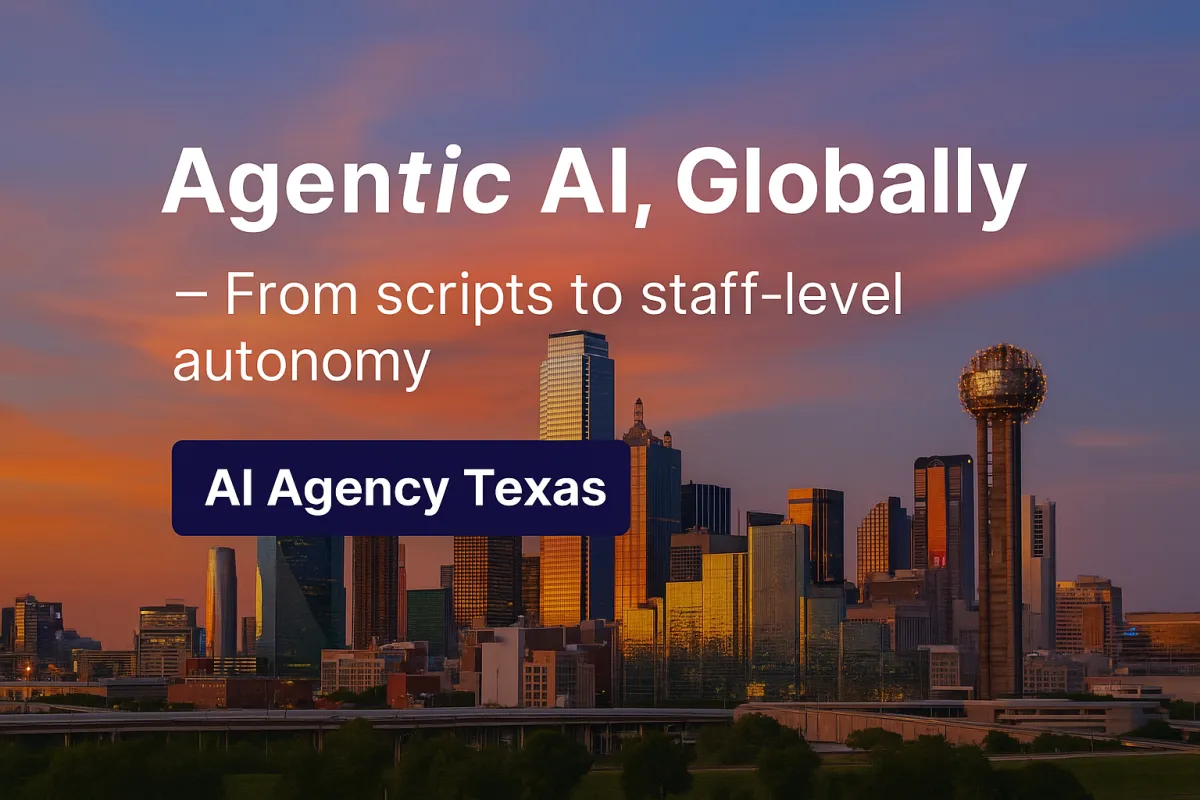 Agentic AI for Global SMEs — From Scripts to Staff-Level Autonomy